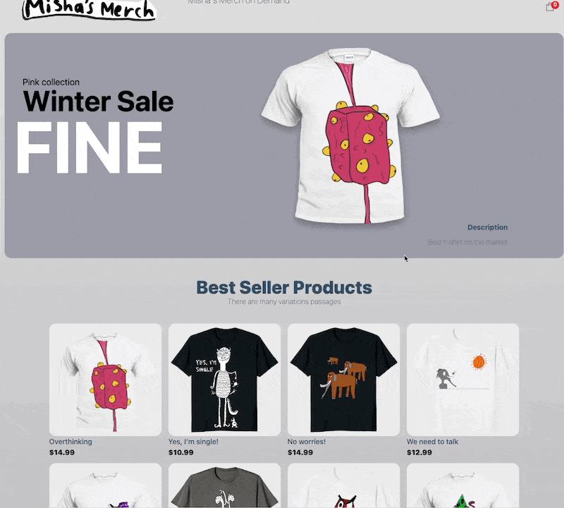 Misha's Merch