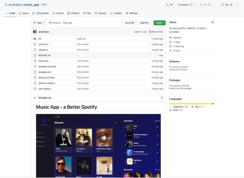 Music App